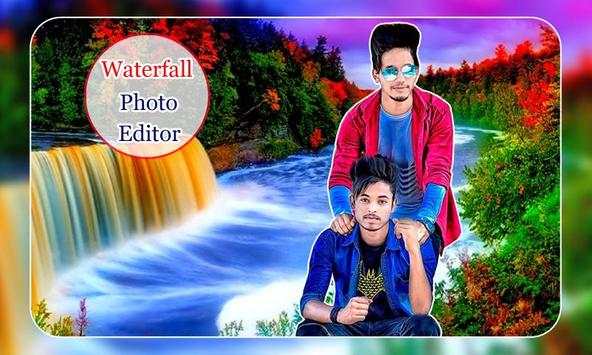 Waterfall Photo Frames скриншот 1