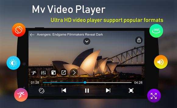 MV Video Player screenshot 2
