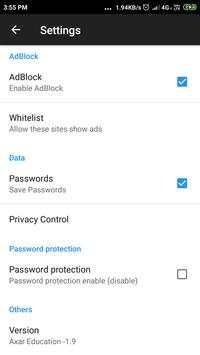 Unblock Site Browser screenshot 6