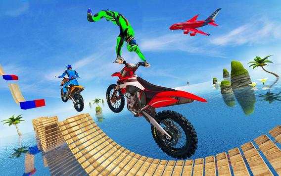 Impossible Tracks Bike Stunt Free Game screenshot 1