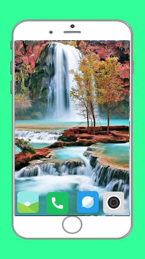 Waterfall Wallpaper Full HD screenshot 4