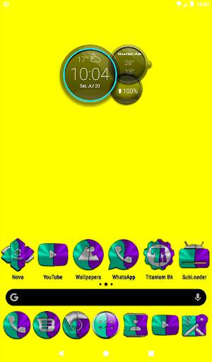 Teal and Purple Icon Pack screenshot 9