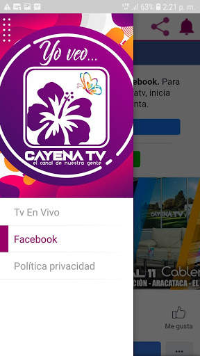 Cayena Tv screenshot 2