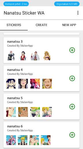 Nanatsu Sticker For Whatsapp screenshot 1