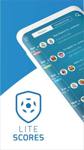 Lite Scores - Soccer Results screenshot 1