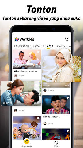 WATCHit–Funny short videos Music Quotes screenshot 1