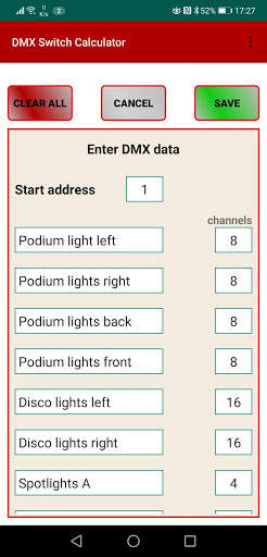 DMX DIP Switch Calculator screenshot 3