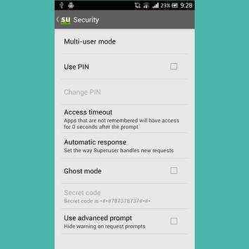 Superuser for ROOTED screenshot 2