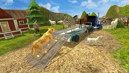 Offroad Animal Transport Truck Driver 3D screenshot 9