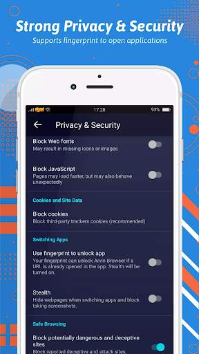 Arvin Browser screenshot 4
