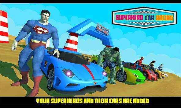 Superhero Car Super Stunts Driving Simulator screenshot 6