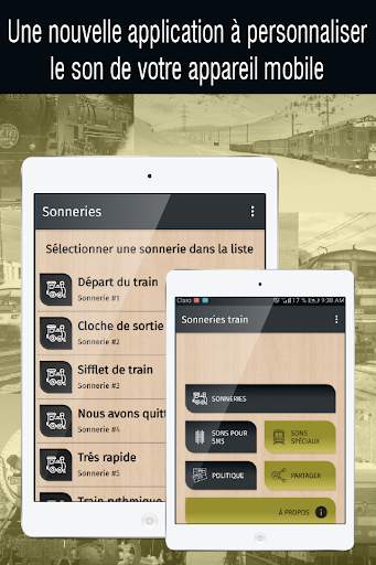 sonneries train pour telephone, sons de train screenshot 6