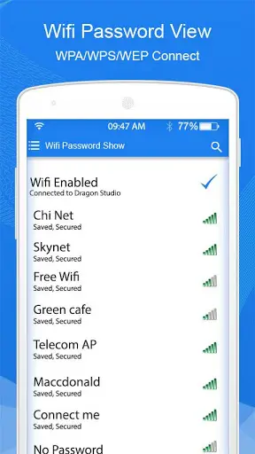 Tampilkan Kunci Kata Sandi Wifi (WPA) screenshot 1