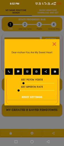 My Name Ringtone Maker , Ringtone Generator Easy screenshot 6