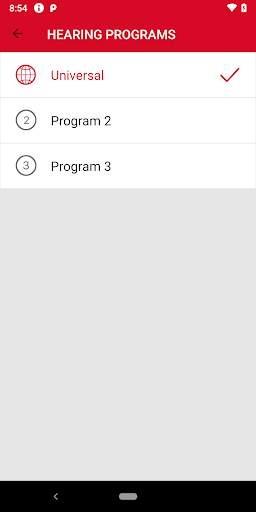 Signia App screenshot 2