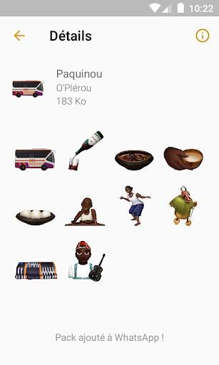 Zouzoukwa : African Stickers for WhatsApp screenshot 4