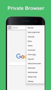 Private Browser screenshot 1