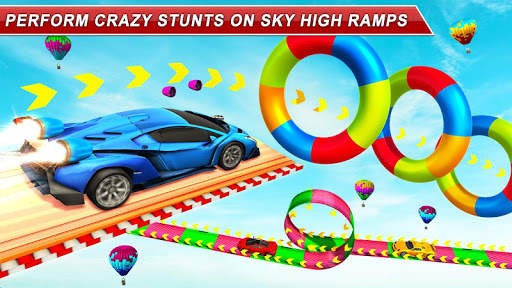 Jet Car Ramp Stunt Games screenshot 9