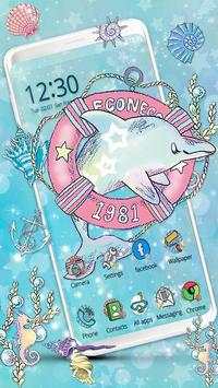 Cute Dolphin Themes HD Wallpapers screenshot 2