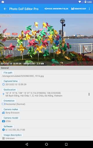Photo Exif Editor Pro - Metadata Editor 12 تصوير الشاشة