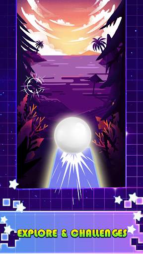 Color Tiles Beat - Rhythm Tiles hop ball screenshot 2