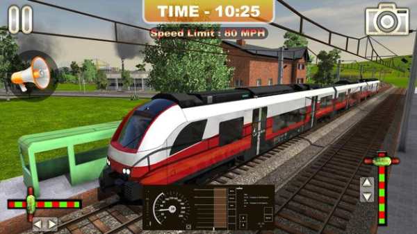 Euro Train Driving Simulator 2019:Free Train Games screenshot 1