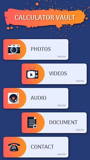 Photo Vault and Video Locker: Calculator Vault screenshot 1