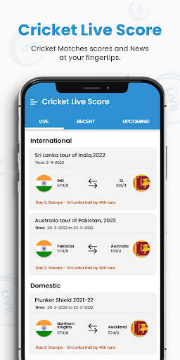 Live Cricket Score - HD TV screenshot 1