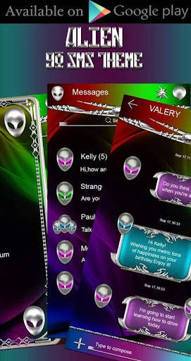 Alien Go Launcher Theme screenshot 5