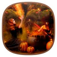 Magic Halloween Free Live Wallpaper logo