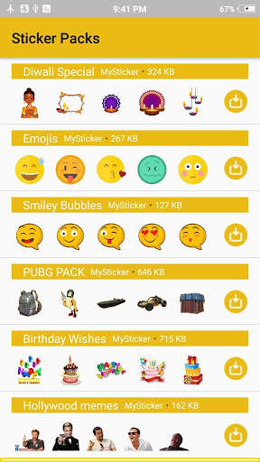 Sticker for whatapp screenshot 1