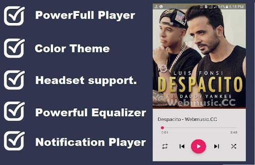 MusicPro Player - 2018 Music Player screenshot 8