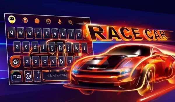 Speed Race Car Keyboard Theme for Racing lovers🏎️ screenshot 5