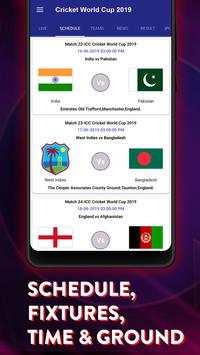 CrickGems - Cricket World Cup Fixture &schedule screenshot 2
