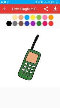 Little Singham Coloring Pages Educational Basics screenshot 5