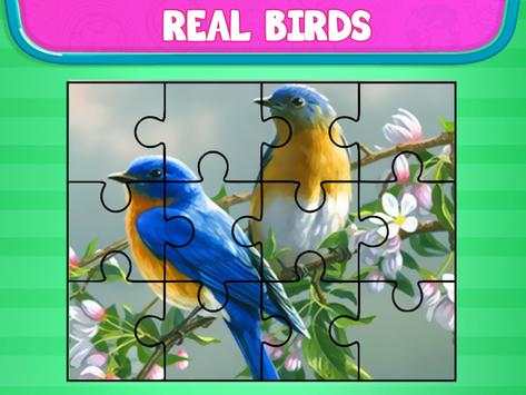 Love Birds Jigsaw puzzle :  Paradise for toddler screenshot 5