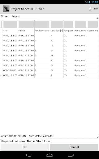 Project Schedule - Office screenshot 4