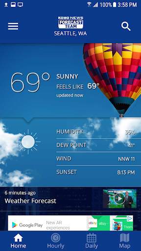 KOMO WX screenshot 1