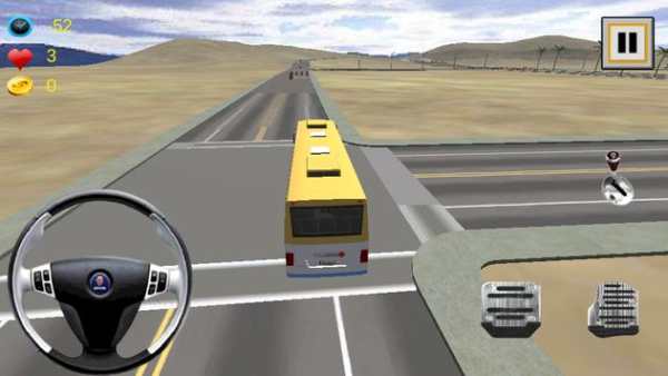 Desert Bus Simulation screenshot 1