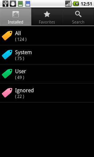 Quick App Tracker screenshot 1