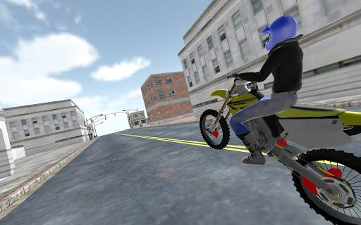 Motocross Racing Cop Game screenshot 2