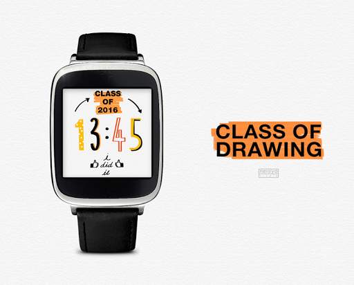 Class of Drawing watchface by Neroya screenshot 2