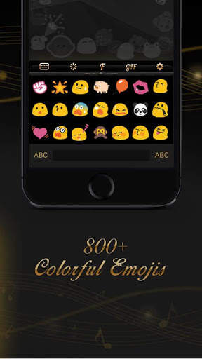 Black&White Piano Keyboard Theme screenshot 2