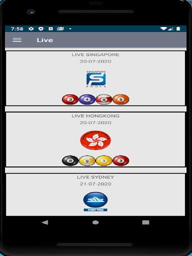 Angka Cepat Live Togel Tercepat screenshot 1