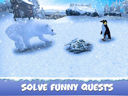 Penguin Family: Polar Bird Survival Simulator screenshot 12