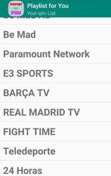 Playlist iptv screenshot 2