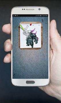 How to Draw and Colour Clash Of Clans screenshot 1