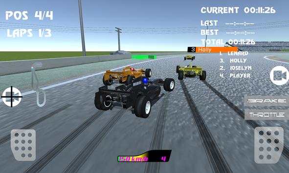 Free 3D Real Formula Racing screenshot 5