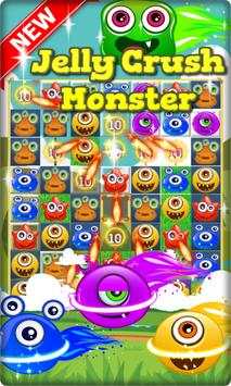 Jelly Crush Monster Match-3New screenshot 3