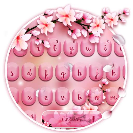 Beautiful Flower Keyboard Theme 10001002